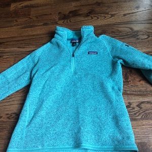 Teal Patagonia pullover